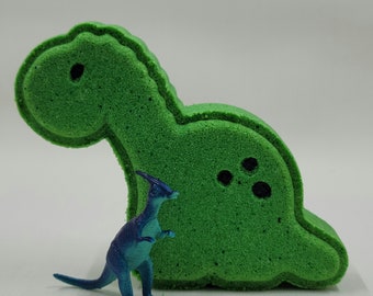 Dinosaur Bath Bomb With Dinosaur Toy Inside
