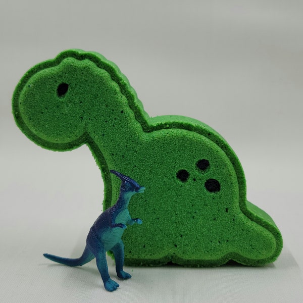 Dinosaur Bath Bomb With Dinosaur Toy Inside