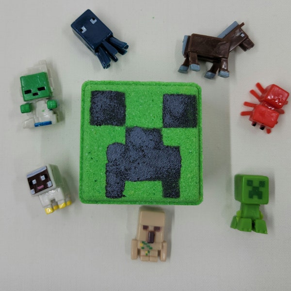 Minecraft Bath Toys