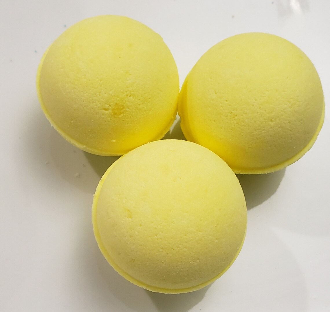 Banana Berry Scented Bath Bomb With Hidden Toy Etsy
