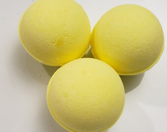 Banana Berry scented bath bomb with hidden toy