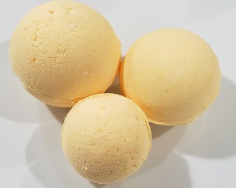 Coconut Mango scented bath bomb, Coconut,Mango,Bath Bomb,Self Care,Mom Gift,Wife Gift,Stocking Stuffer,Gift,Valentine,Relax