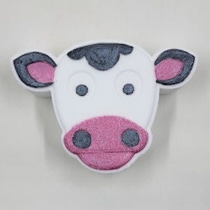 Cow Bath Bomb Scented in Oatmeal Milk and Honey