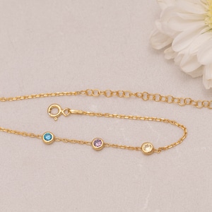 Birthstone Bracelet, Family Birthstone Bracelet, Birthstone Jewelry, Mothers Day Gift, Birthstone Gifts, Gift for Mom, Birthday Gift