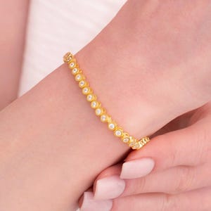 Tennis Bracelet, Gold Tennis Bracelet, Diamond Tennis Bracelet, Dainty Bracelet, CZ Tennis Bracelet, Gift for Her, Minimalist Bracelet
