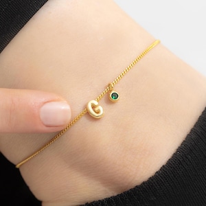 Gepersonaliseerde eerste enkelband, aangepaste naam enkelband, letter enkelband, eerste enkelband, sierlijke enkelband, naam enkelband, gouden enkelband