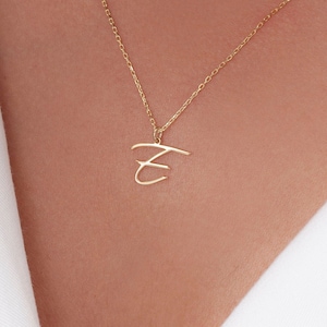 Collar con inicial de oro, collar con letra personalizada, collar con inicial, regalo para ella, regalo de Navidad, collar con inicial, Black Friday