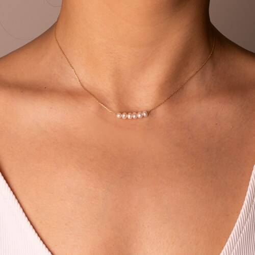 Saltwater Pearl SOLID 14CT GOLD Chain 