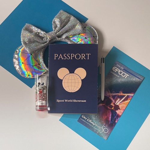 Drink Around the World Epcot Passport Printable 4.25 Etsy