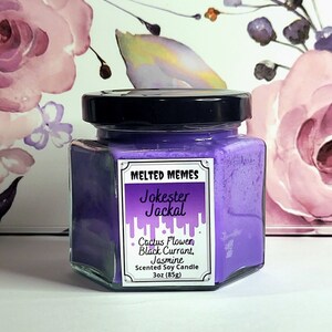 GI Jokster Jackal Inspired Candle