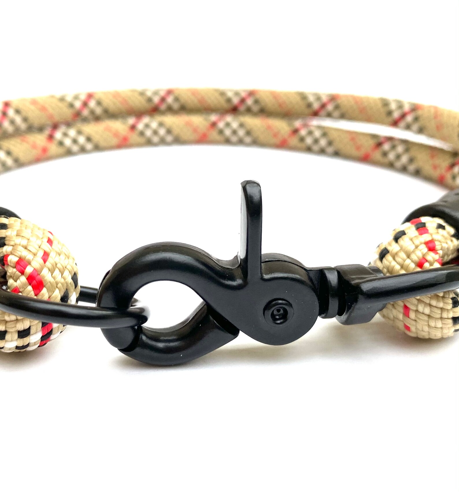 Dog rope Collar 'CLASSIC BEIGE' Strong Durable Dog Etsy