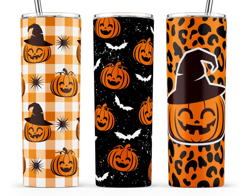 Halloween Tumbler Wrap Halloween Tumbler Png Tumbler - Etsy