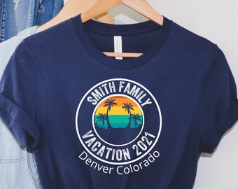 Custom Family Vacation Shirts, Family Vacation Shirts, Custom Shirt, Custom Beach Shirts, Personalized Family Shirt, Custom Vacation Shirts