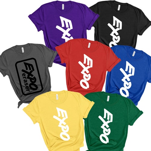 Expo Marker Group Costume Halloween Tshirt Teacher Pod Group Etsy