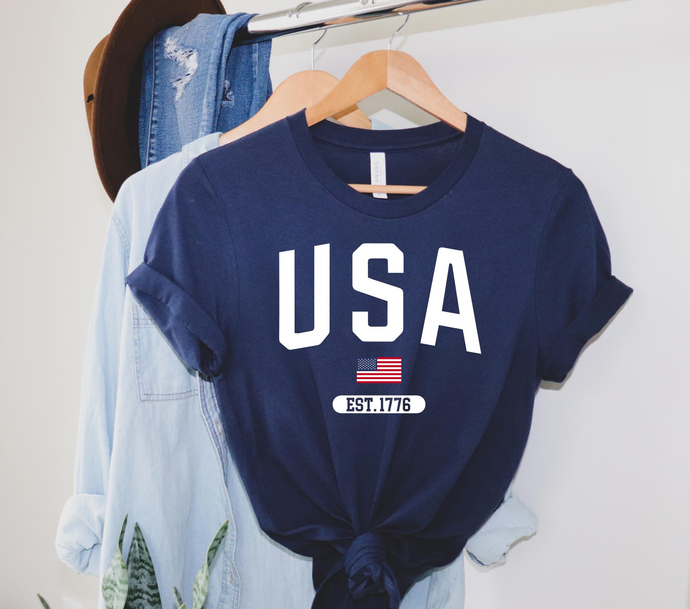 【DEARMINE】USA jersey T-shirt mens-columbia-scarlet-nebraska