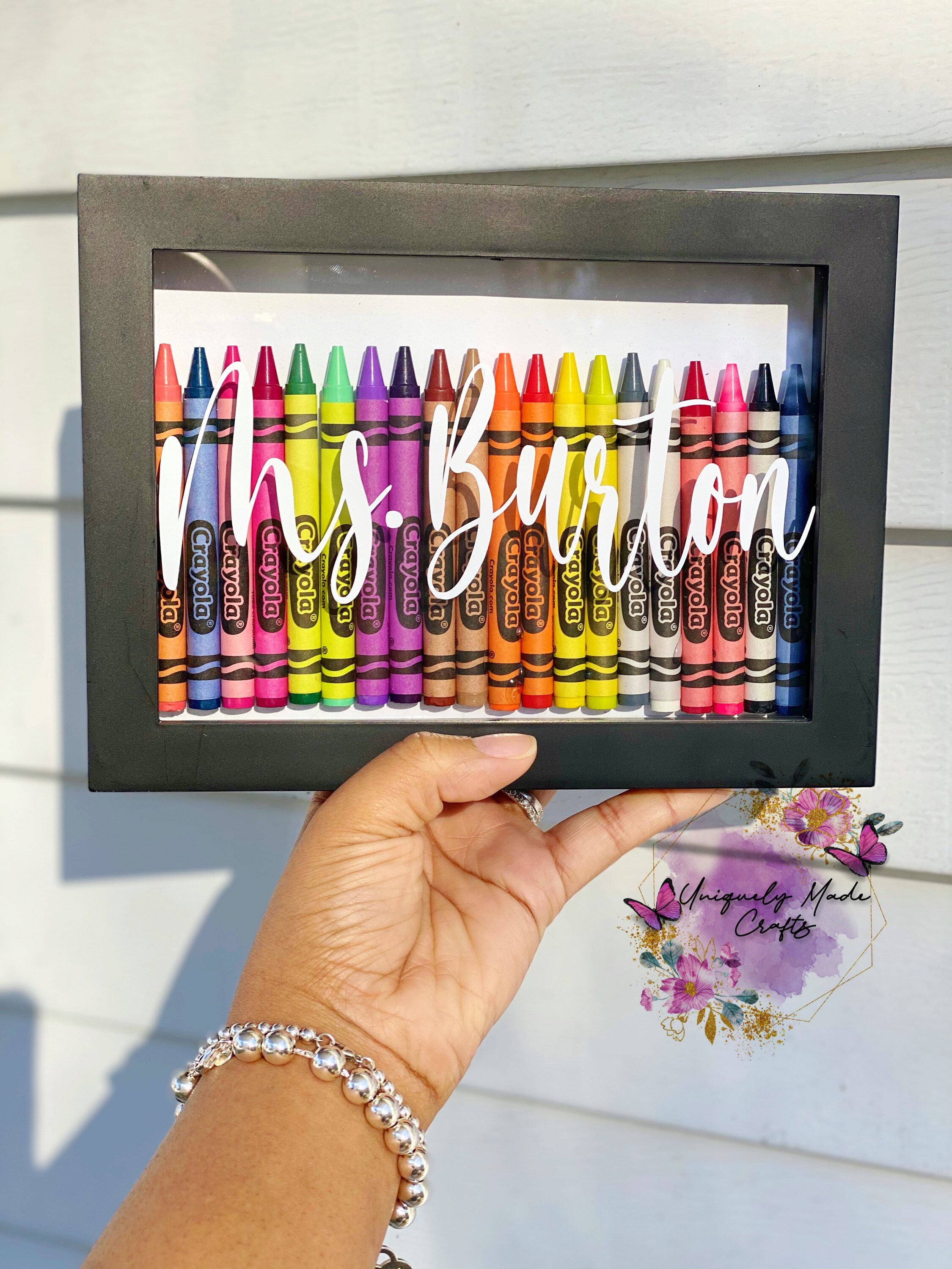 Teacher Appreciation Gift Shadow Box Custom Shadow Box - Etsy