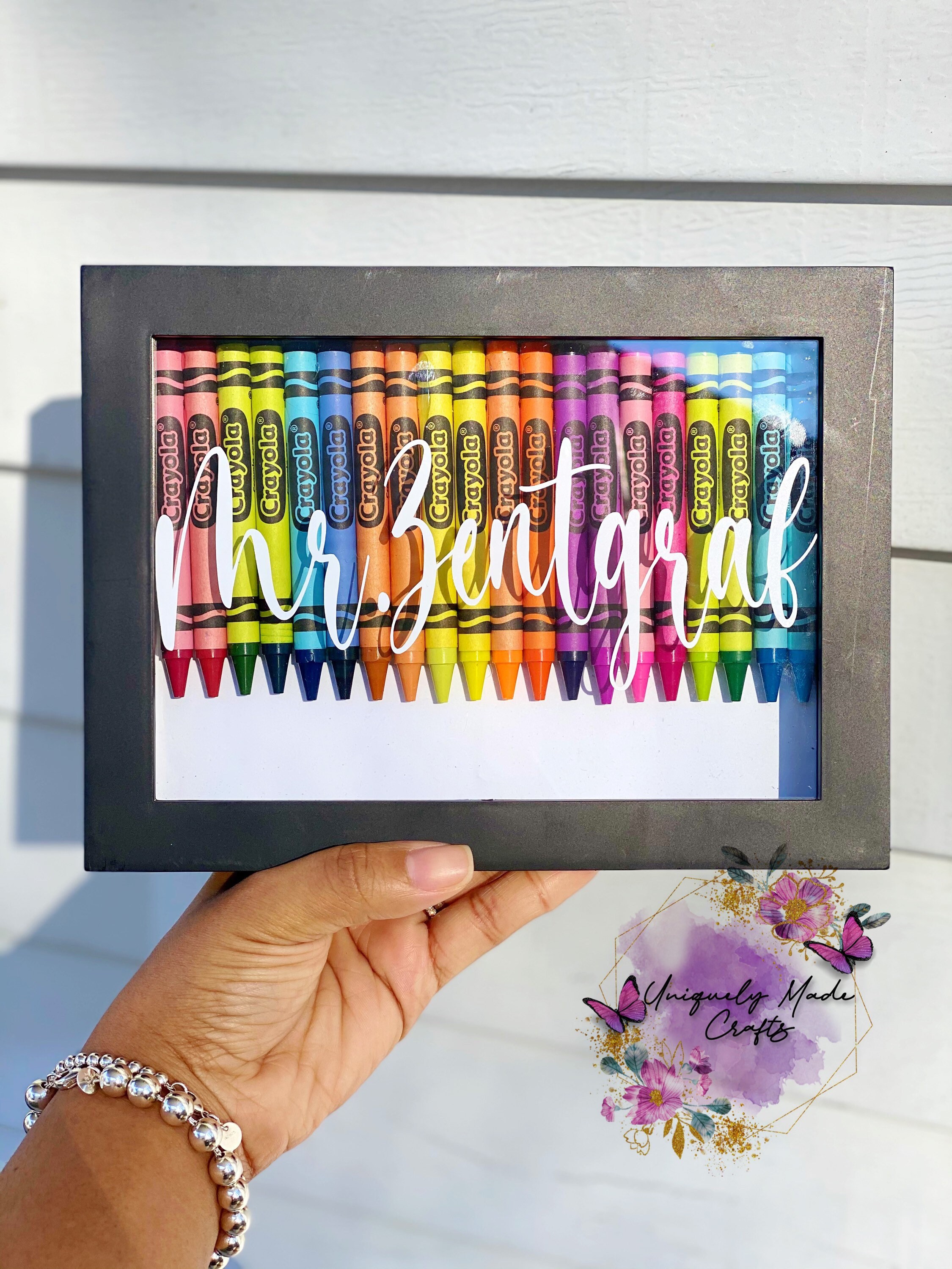 Teacher Appreciation Gift Shadow Box Custom Shadow Box - Etsy