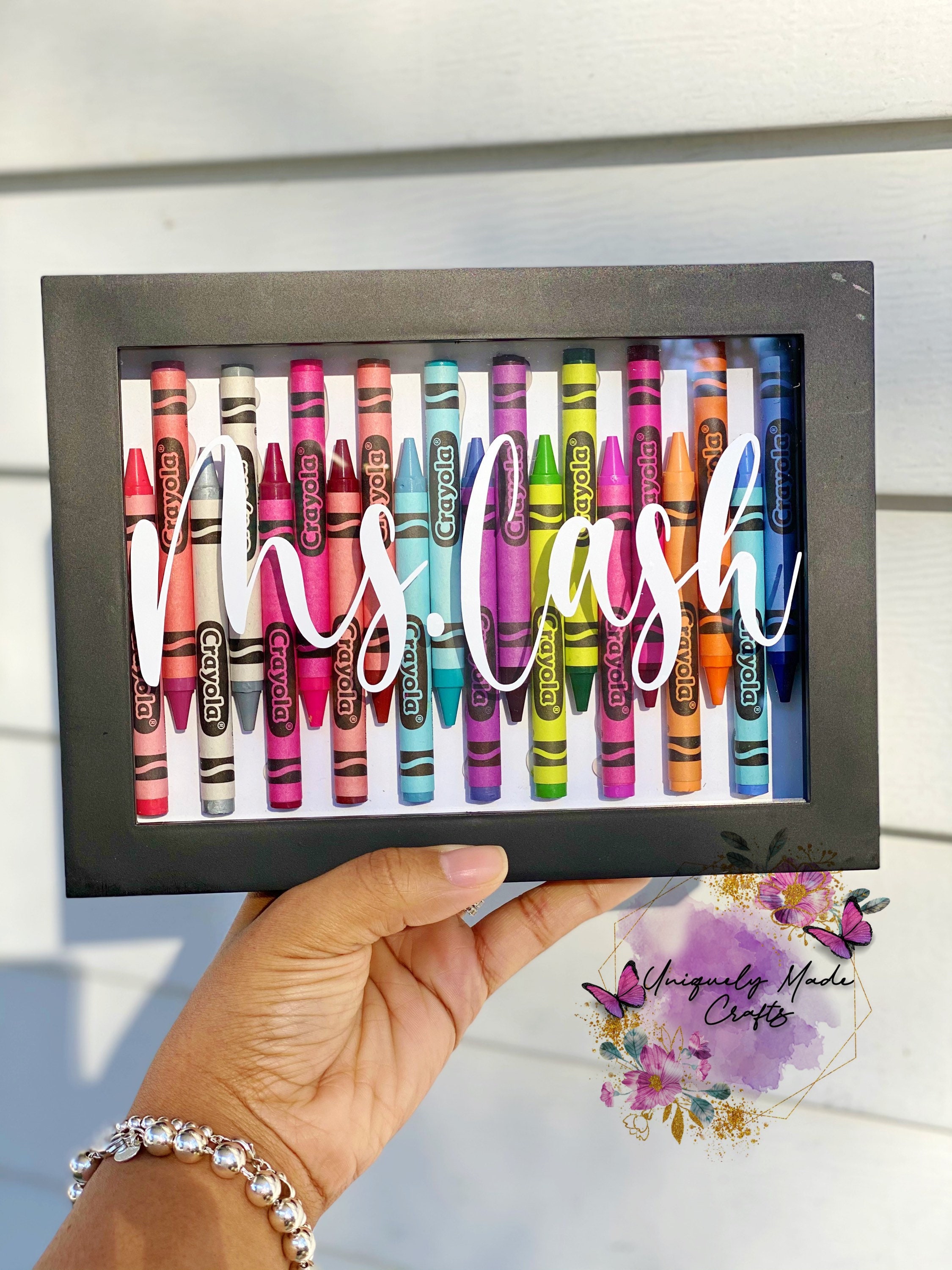 Teacher Appreciation Gift Shadow Box Custom Shadow Box - Etsy