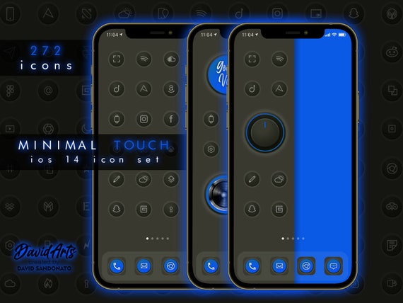 Blue Outline On Iphone