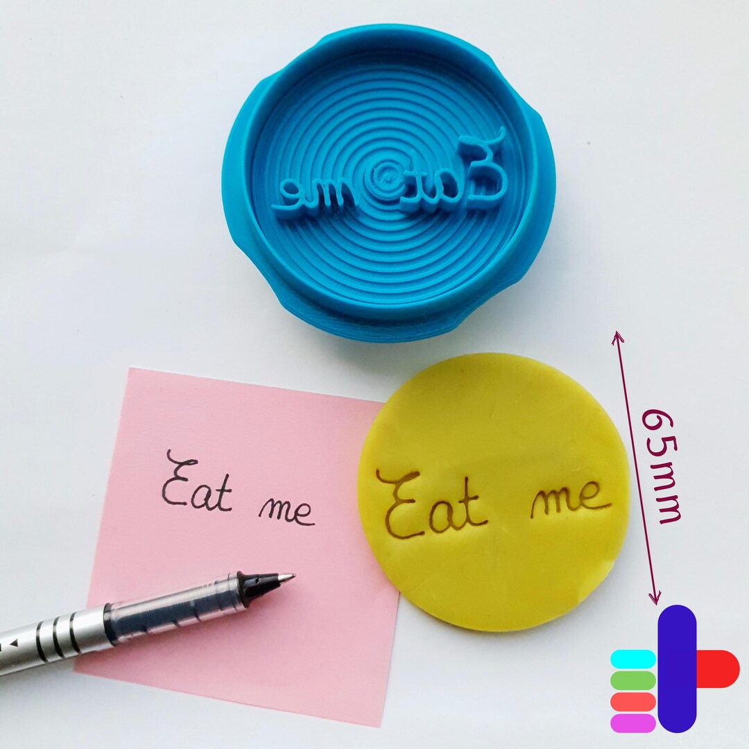 Write Cutter Cookie Cutter With Your Writing, Logo or Image. Round, Diameter 65mm - Etsy
