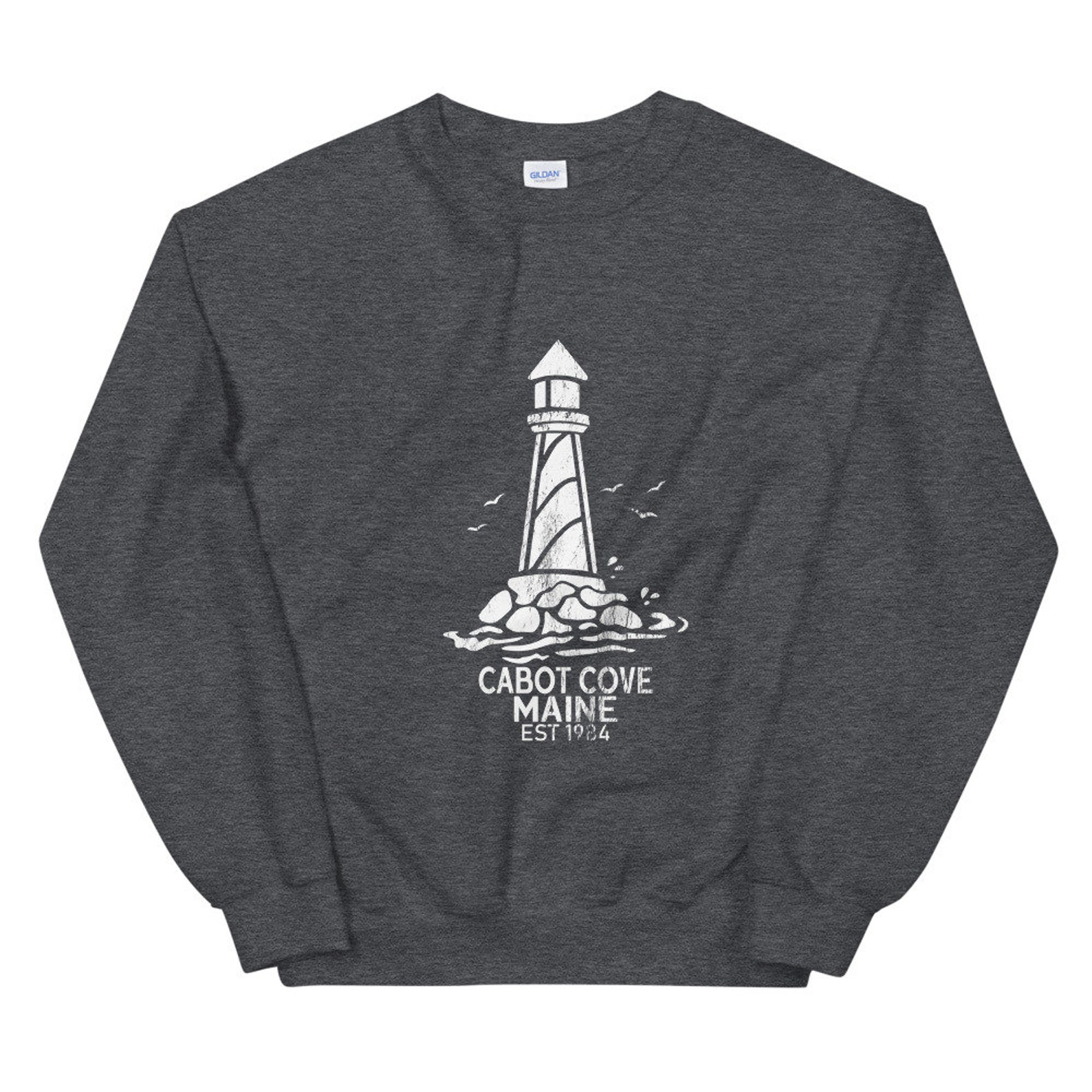 Cabot Cove Maine Sweatshirt Murder She Wrote Sweatshirt Etsy