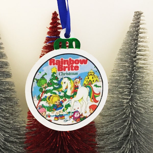 Rainbow Brite with Twink Christmas  Ornament