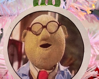 The Muppets Dr. Bunsen Honeydew Christmas  Ornament