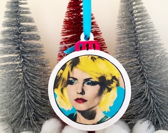 Blondie By Andy Warhol Christmas Ornament