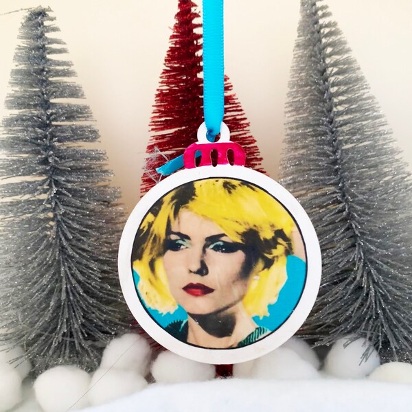 Blondie By Andy Warhol Christmas Ornament