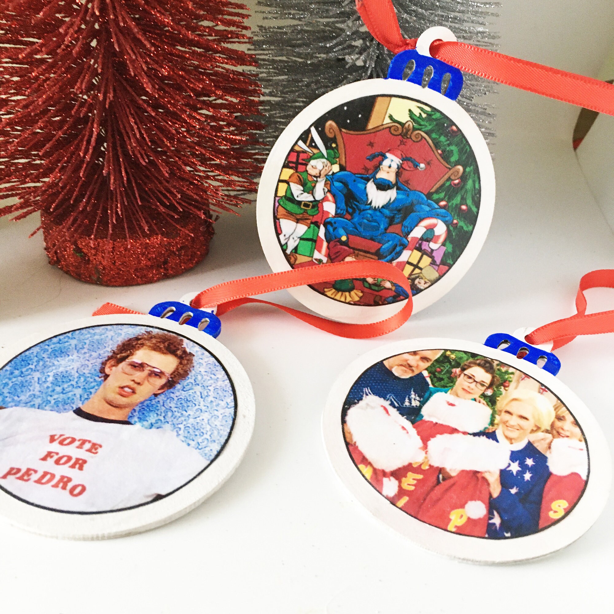SNL Schweddy Balls Christmas Ornament Etsy UK