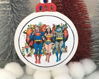 Super Friends Christmas  Ornament