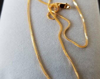 22k Gold Necklace Etsy