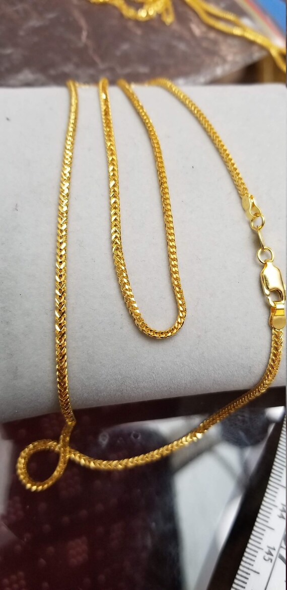 22K Solid Gold 12.6g Franco Chain 