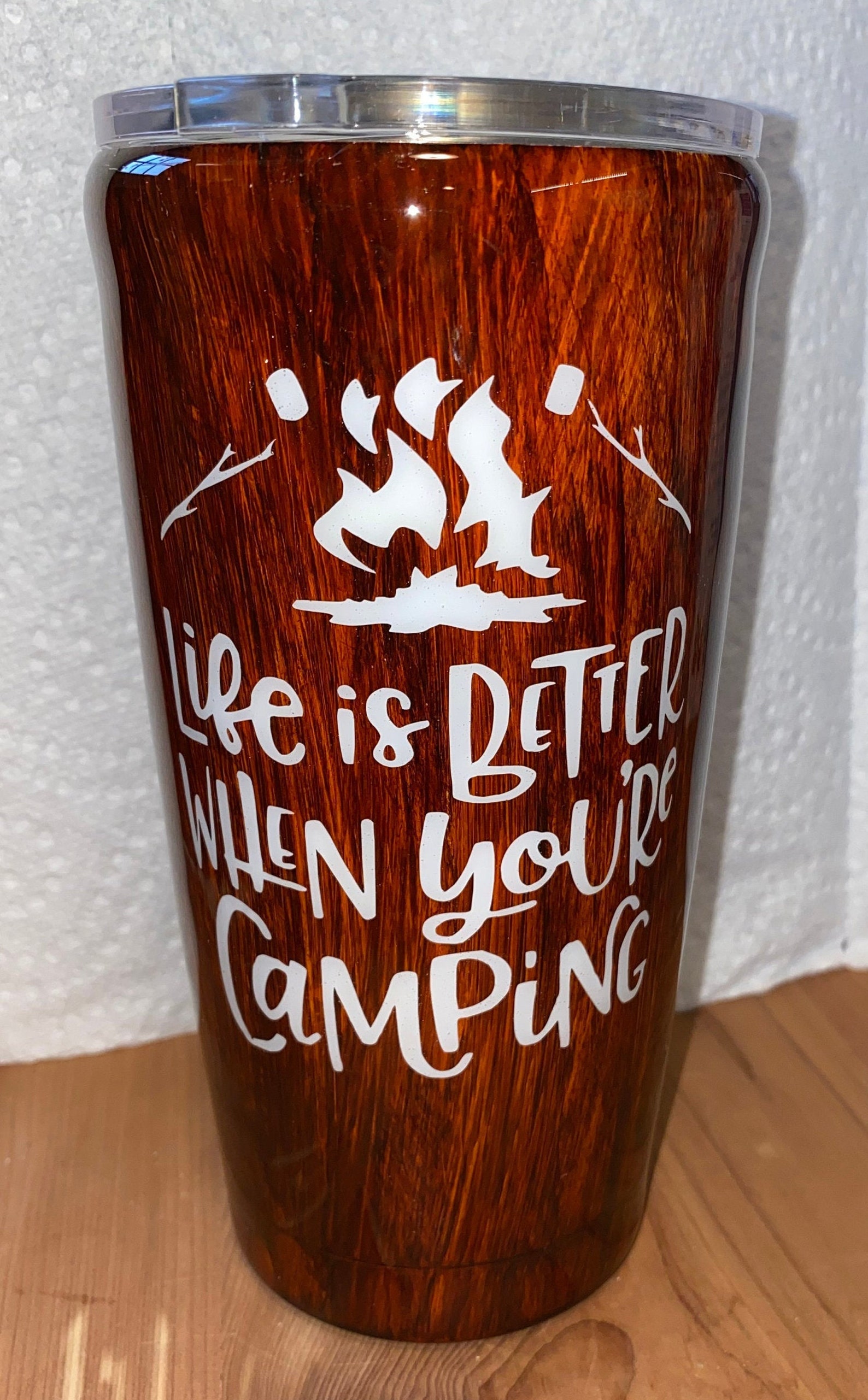 Life's Better When Your Camping Tumbler Etsy