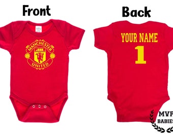 man united sleepsuit