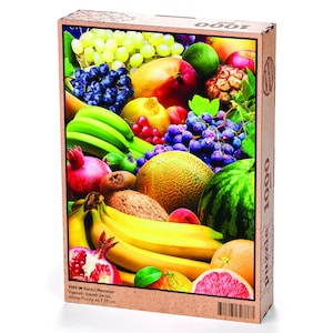 Frutas de colores rompecabezas de madera para adultos 2000-1000-500-204 Piezas Regalo del Día de la Madre para su regalo para él