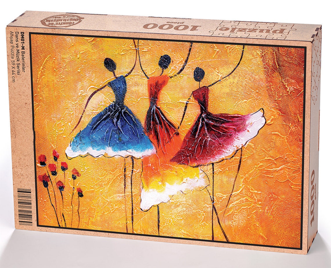 Wooden Jigsaw Puzzle for Adults Ballerinas 20001000500204 Pieces