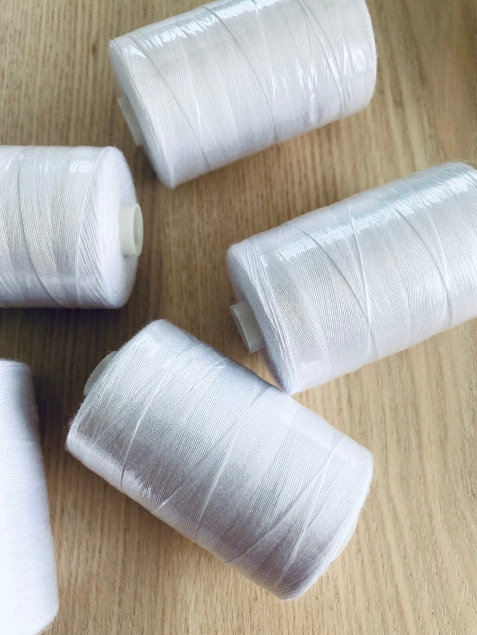White Sewing Thread for Sewing Machine or Hand Sewing1000y Etsy