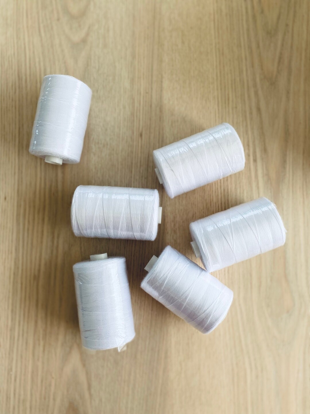 White Sewing Thread for Sewing Machine or Hand Sewing1000y Etsy