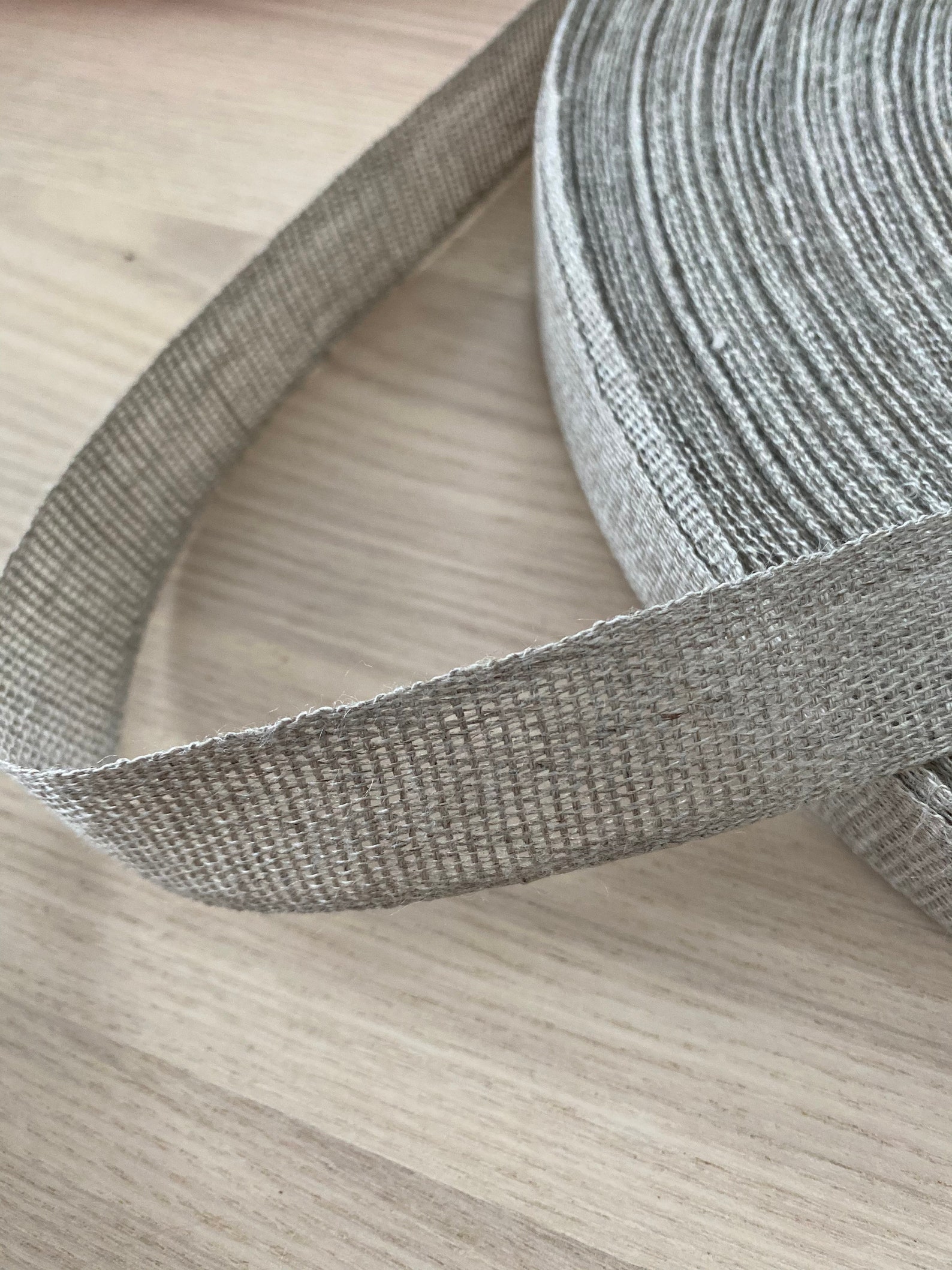 10/15/20/30 Mm Wide Linen Ribbon, Natural Color Linen Tape - Etsy