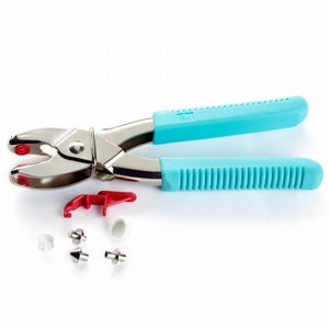 Prym Love Vario pliers, Push-button pliers, Mint button pliers