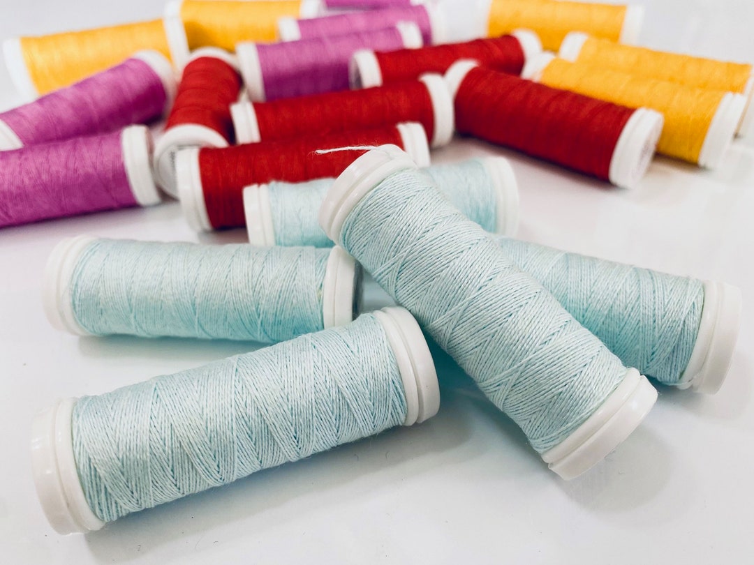 Linen Thread 70 M, Hand Sewing Linen Thread, Natural Linen Thread for