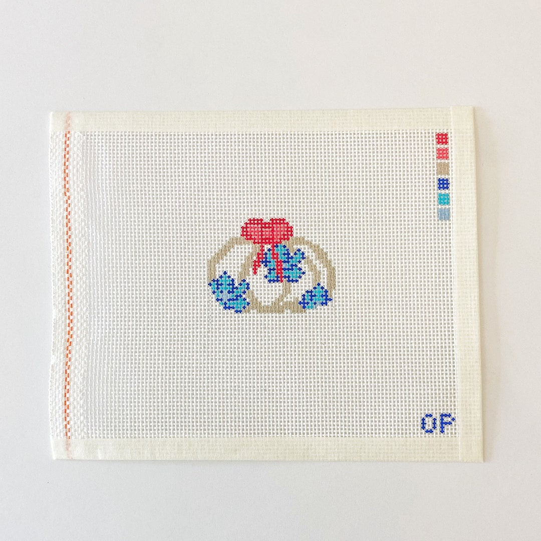 Ginger Jar Pumpkin Needlepoint Canvas Etsy