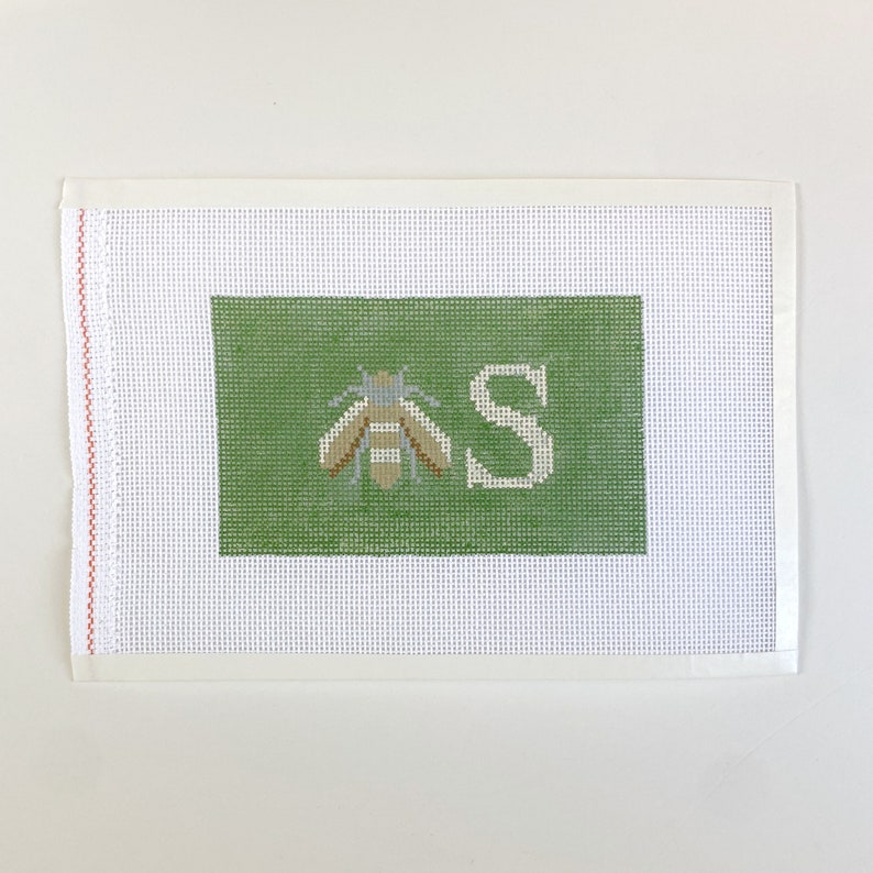 B.S. Hand Painted Needlepoint Canvas Etsy