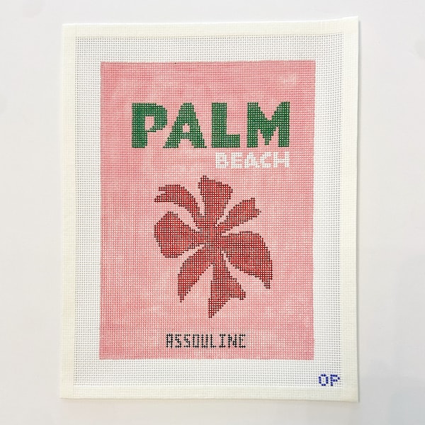 Beach Needlepoint Etsy