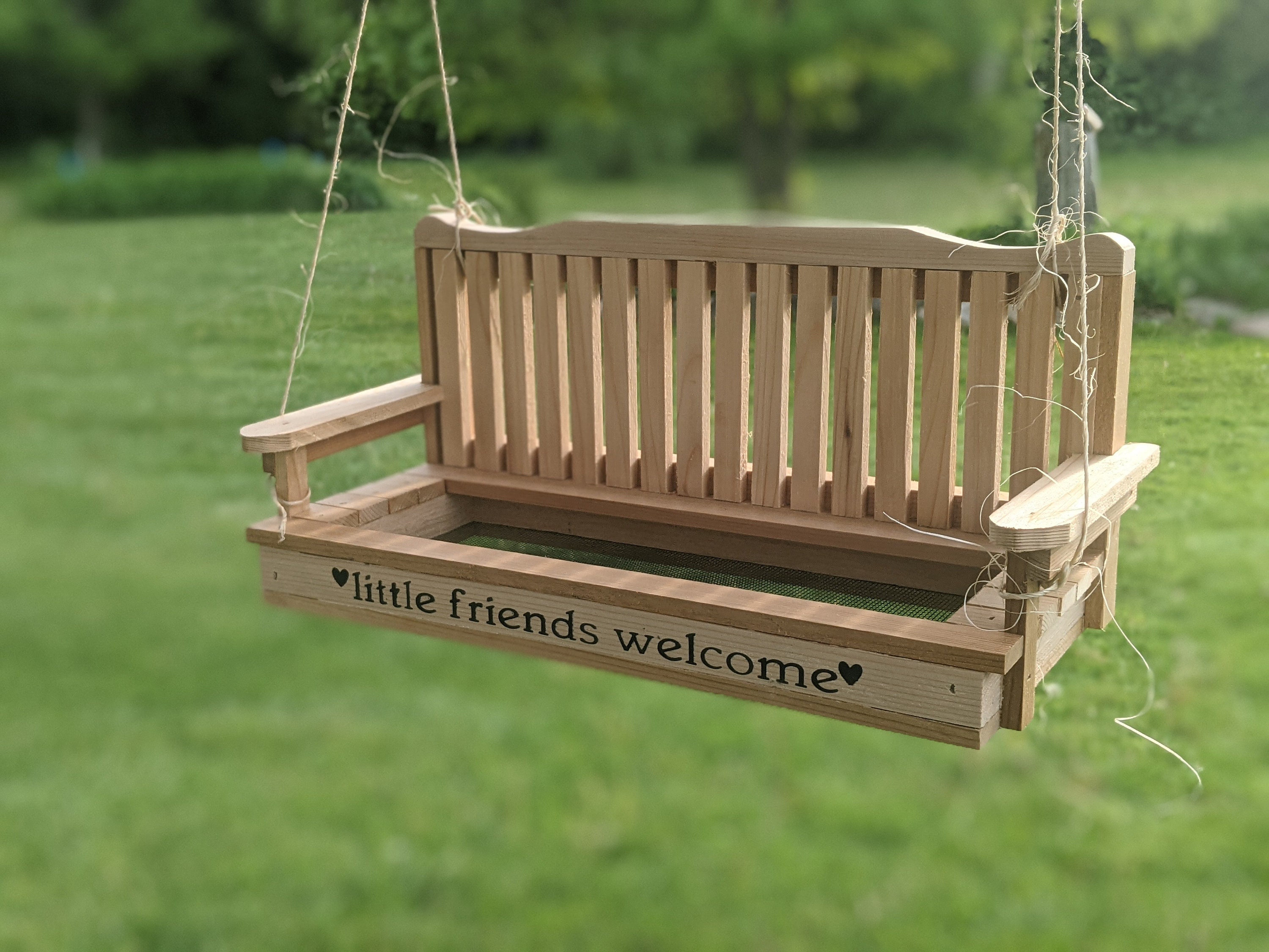 Porch Swing Bird Feeder Etsy Canada