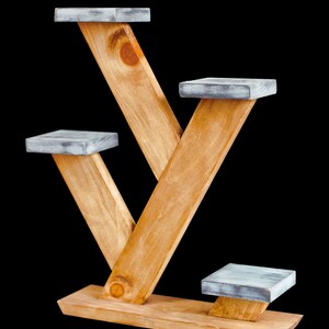 Rustic Plant Stand - Etsy