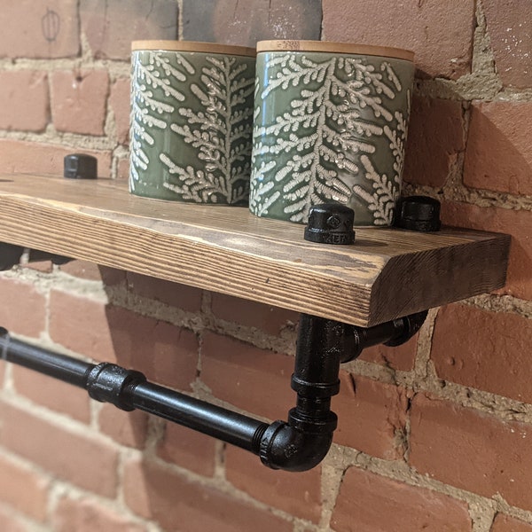 Pipe Towel Bar Etsy