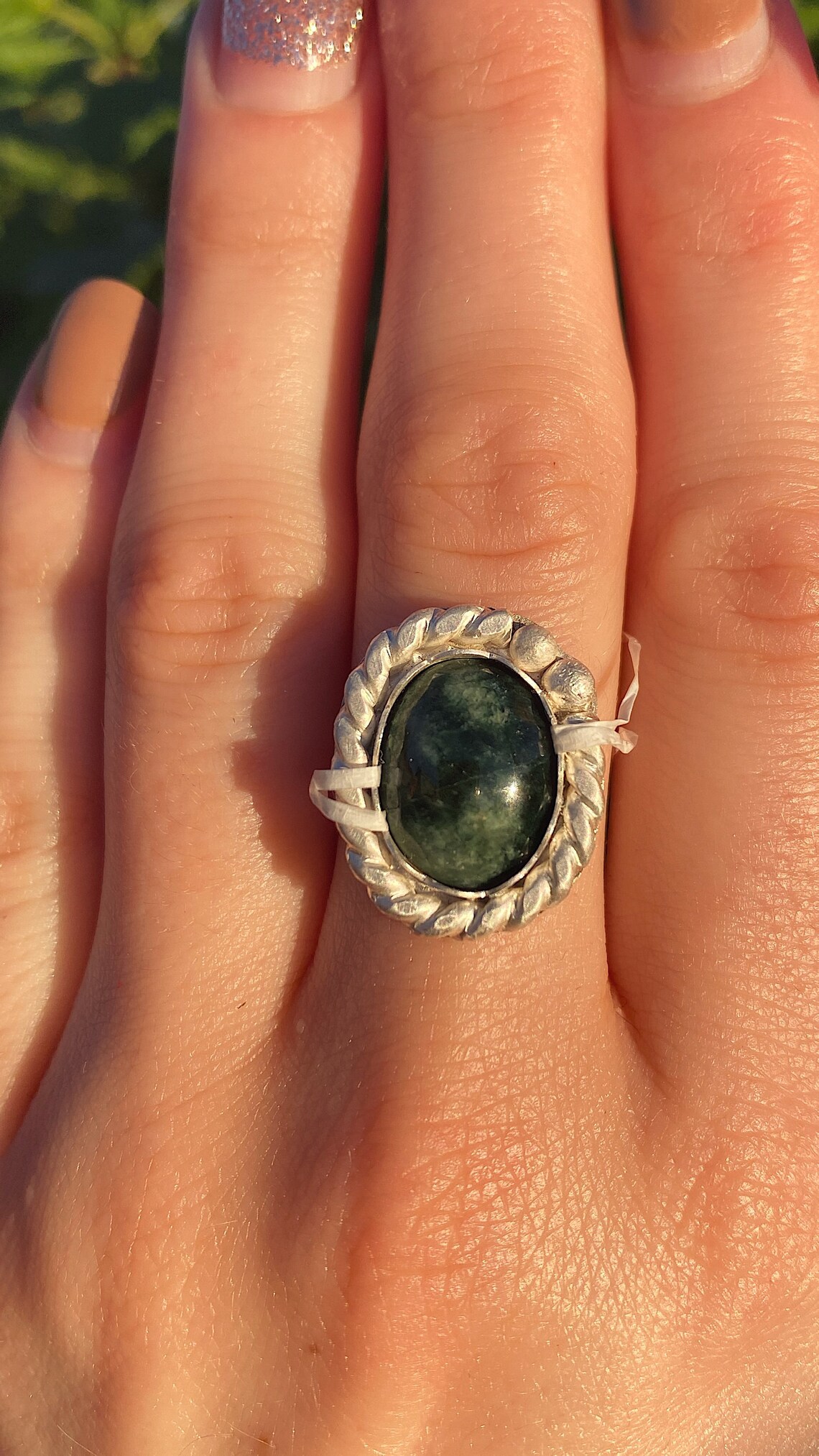 Made to Finish Guatemala Jade Ring or Pendant Etsy