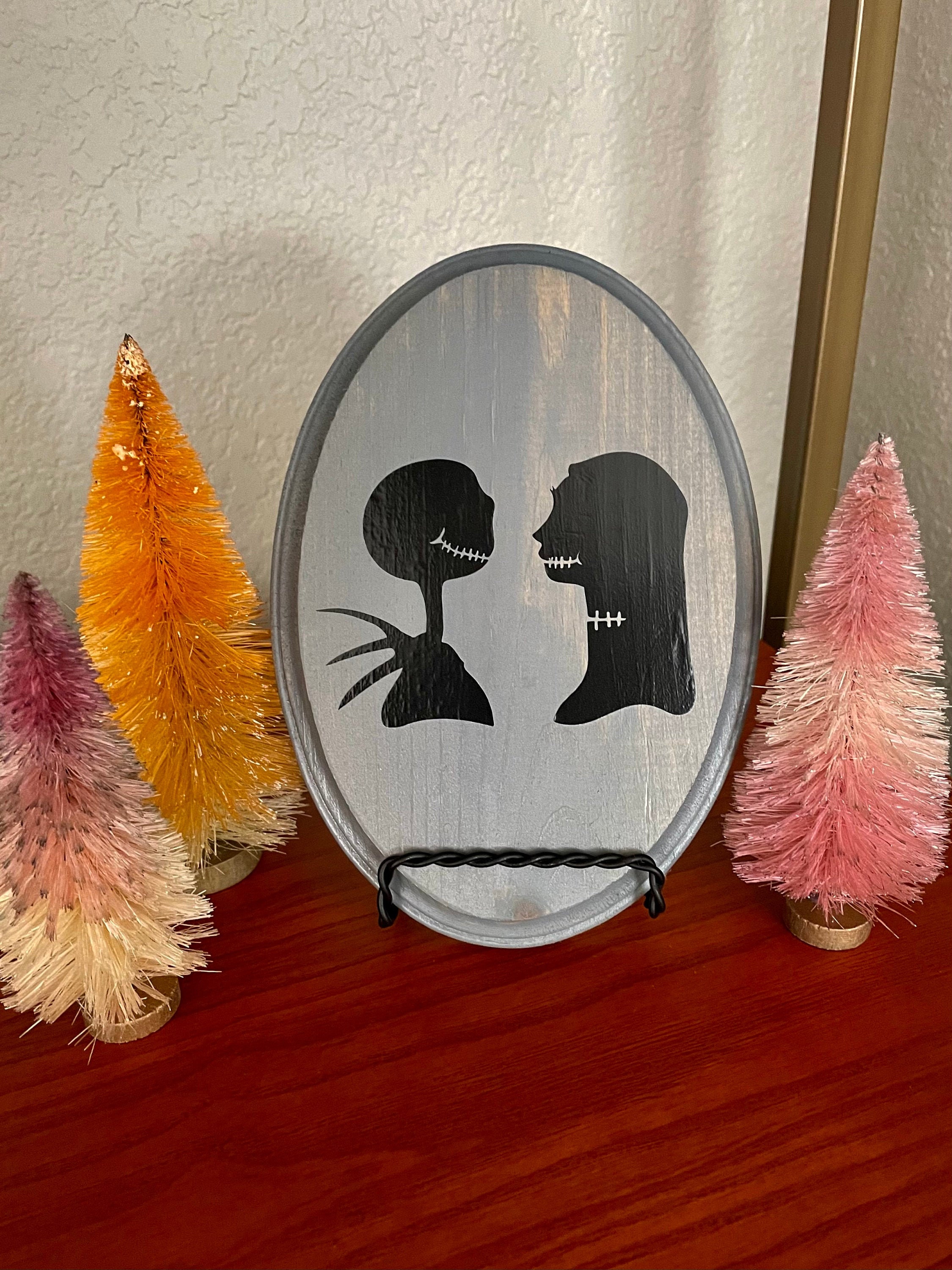 Jack and Sally Silhouette
